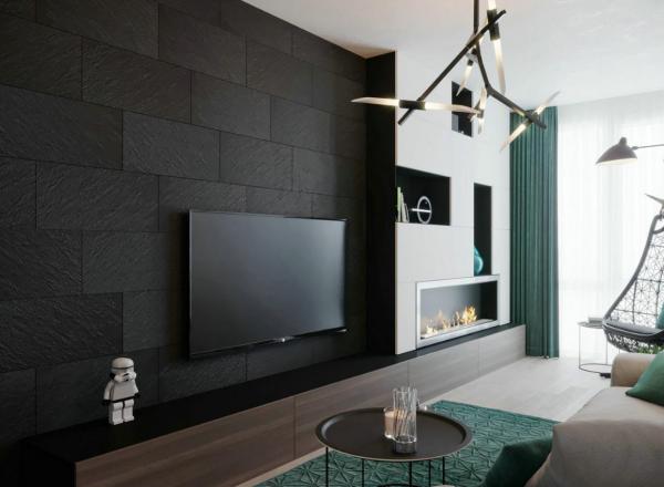 領秀新城北歐室內效果設計案例圖